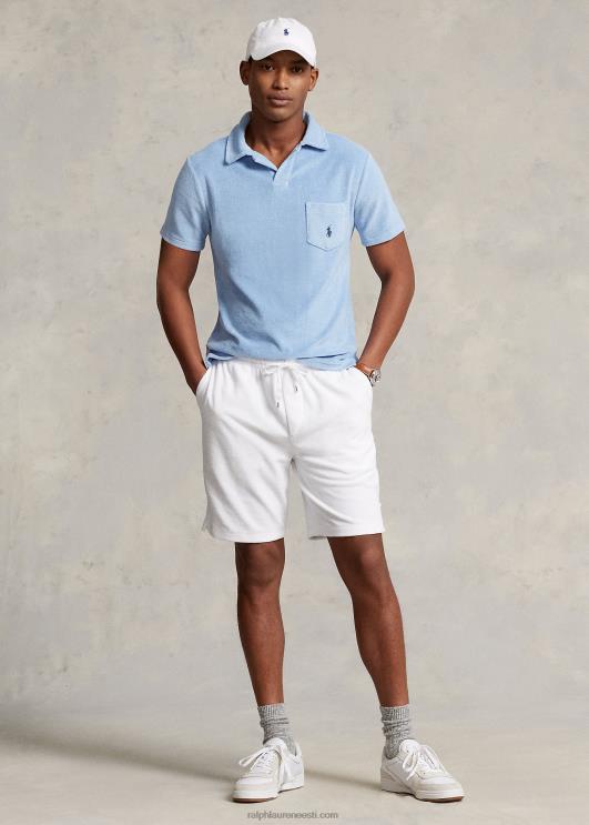 Ralph Lauren mehed 7,5-tolline lühike froteepael PR0V422 valge