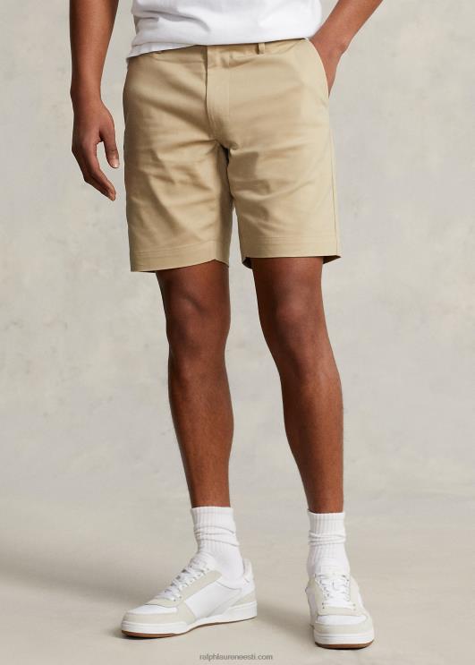 Ralph Lauren mehed 7-tolline slim fit veniv Dobby lühike PR0V881 klassikaline khaki