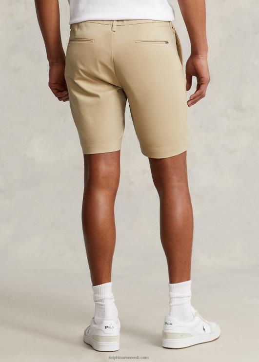 Ralph Lauren mehed 7-tolline slim fit veniv Dobby lühike PR0V881 klassikaline khaki