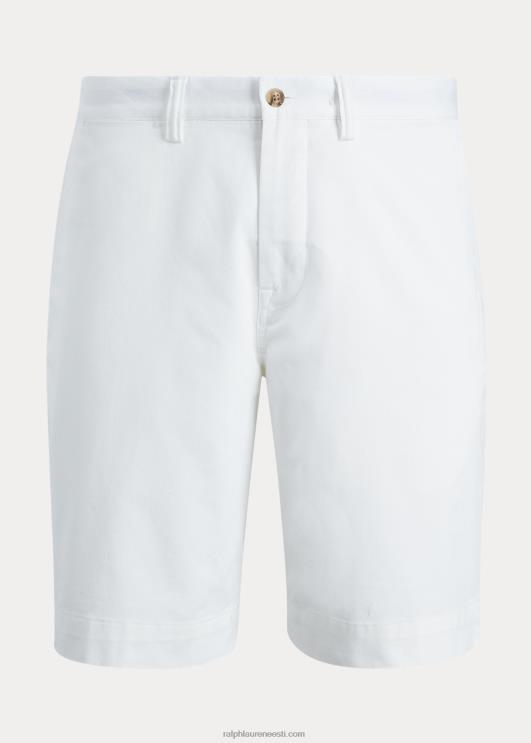 Ralph Lauren mehed 9-tolline veniv klassikaline chino lühike PR0V256 valge