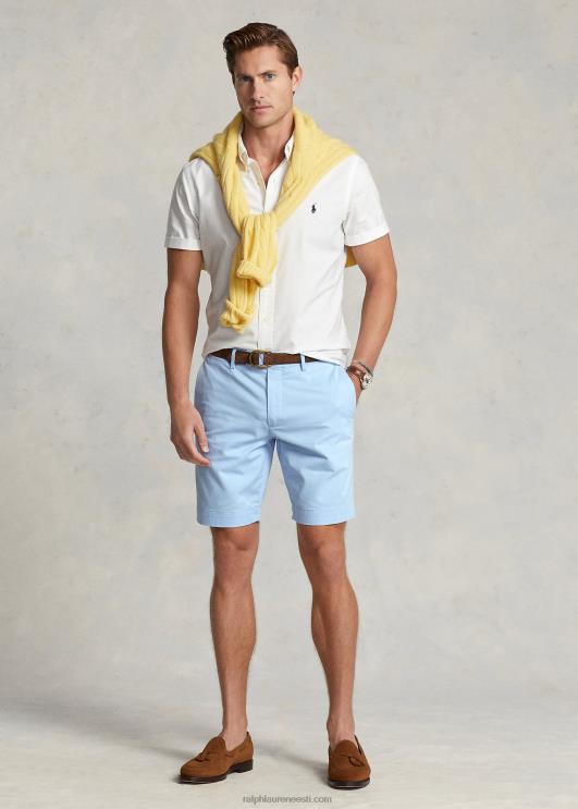 Ralph Lauren mehed 9-tolline veniv, slim fit chino lühike PR0V536 kontorisinine