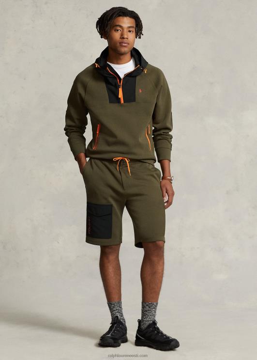 Ralph Lauren mehed 9-tolline vetthülgav lasti lühike PR0V8461 varikatuse oliiv