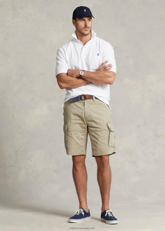 Ralph Lauren mehed classic fit twill cargo short PR0V1406 tan