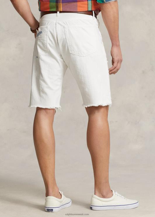 Ralph Lauren mehed hampton distressed cutoff denim lühike PR0V1388 willistoni pesu