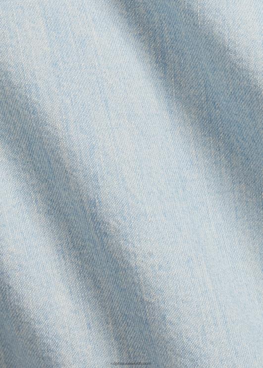 Ralph Lauren mehed indigo chino ohvitseri lühike PR0V1704 pleekinud beebisinine