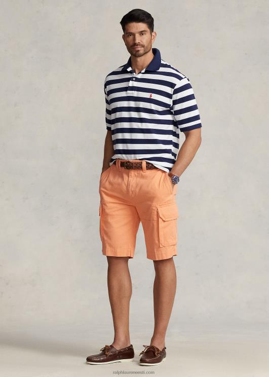 Ralph Lauren mehed lõdvestunud istuvus slub toimse lasti lühike PR0V1525 õiglane oranž