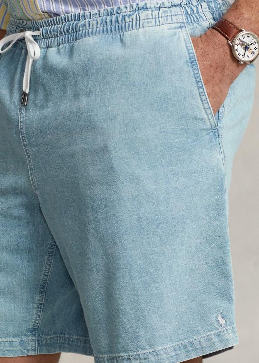 Ralph Lauren mehed polo prepster denim lühike PR0V1616 latan