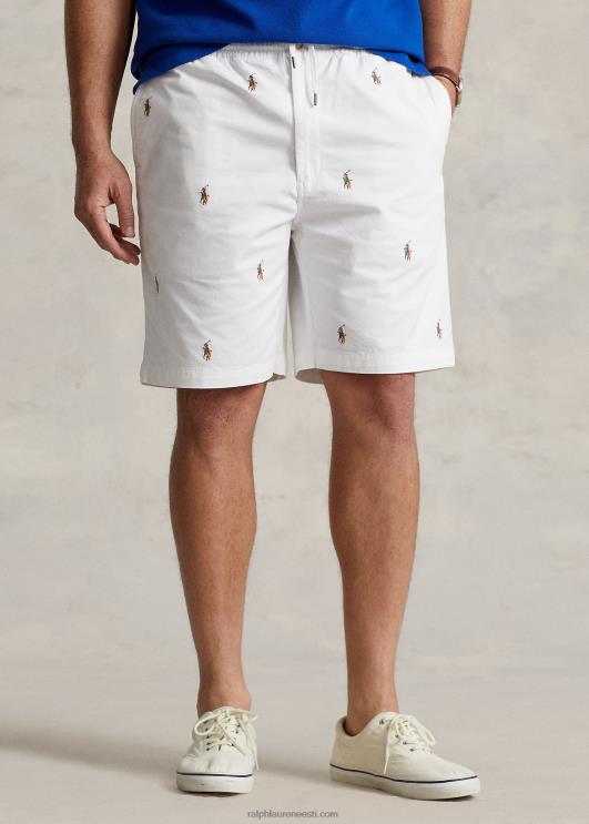 Ralph Lauren mehed polo prepster venitus chino short PR0V1362 valge tikandid