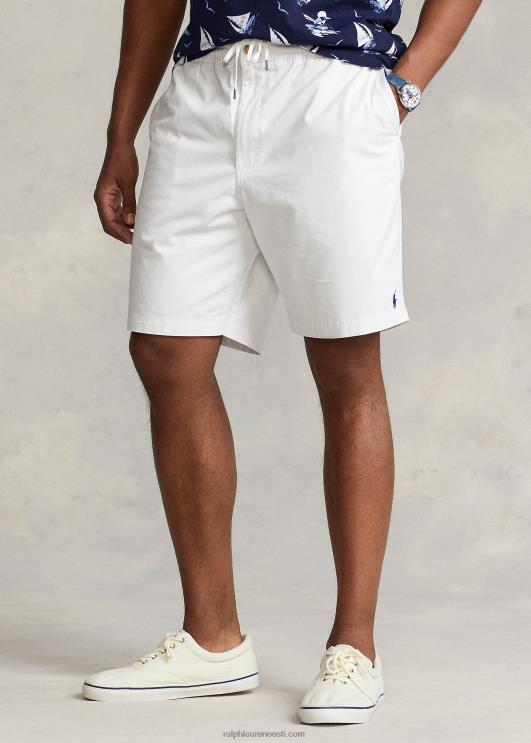 Ralph Lauren mehed polo prepster venitus chino short PR0V1455 tekipesu valge