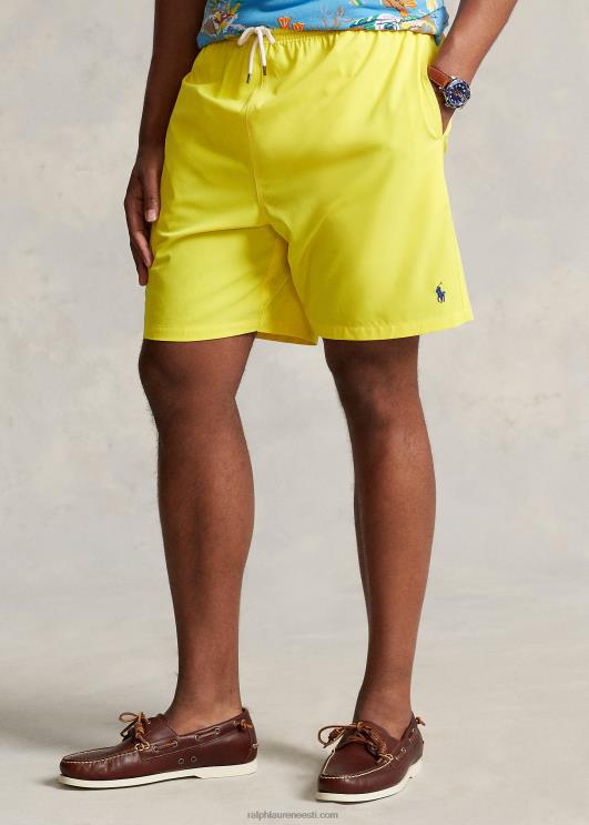 Ralph Lauren mehed reisija ujumispüksid PR0V1485 sidrunipuru