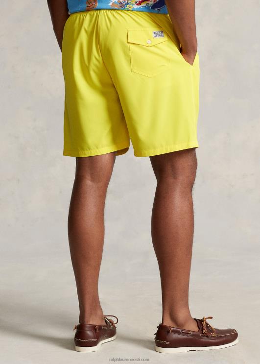 Ralph Lauren mehed reisija ujumispüksid PR0V1485 sidrunipuru