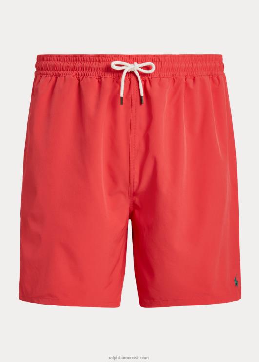 Ralph Lauren mehed reisija ujumispüksid PR0V1486 punane riff