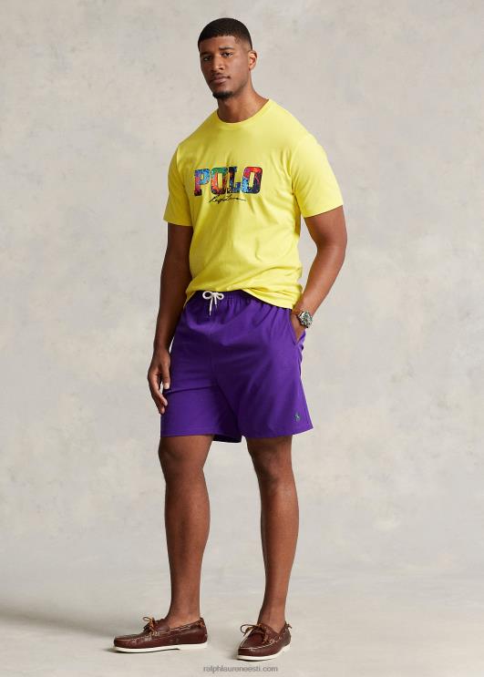 Ralph Lauren mehed reisija ujumispüksid PR0V1489 lilla kaktus