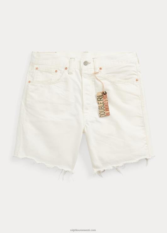 Ralph Lauren mehed vintage cutoff denim lühike PR0V1761 valgekivi pesu