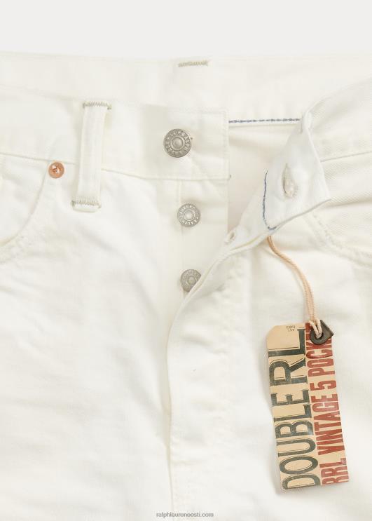 Ralph Lauren mehed vintage cutoff denim lühike PR0V1761 valgekivi pesu