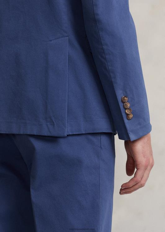 Ralph Lauren mehed Polo pehme veniv chino spordimantel PR0V977 nimes sinine