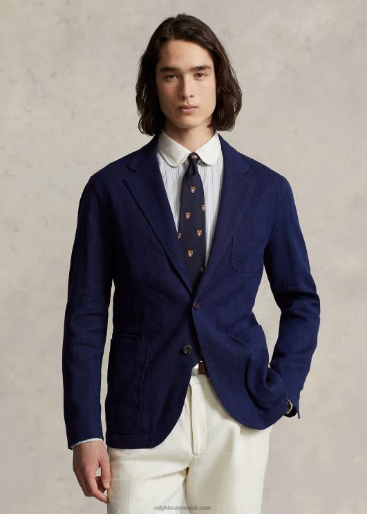 Ralph Lauren mehed linasest kalasabast spordimantel PR0V1192 merevägi