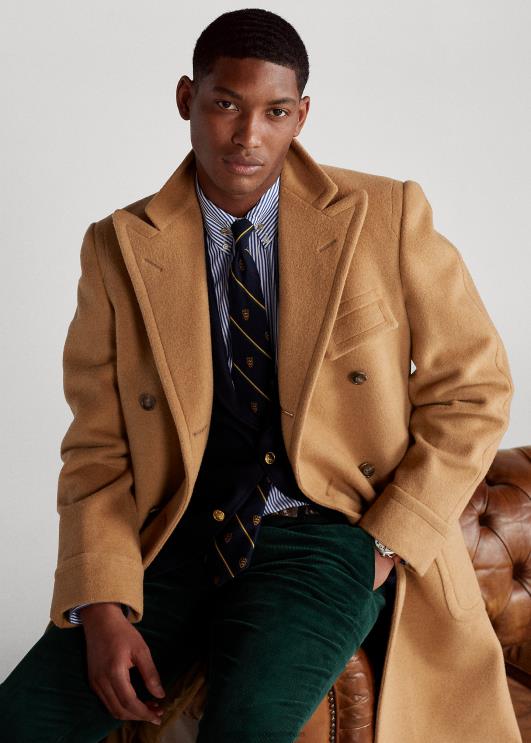 Ralph Lauren mehed polo mantel PR0V1145 kaamel