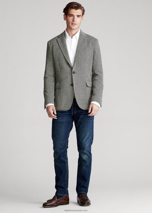 Ralph Lauren mehed polo pehme kalasabaga spordimantel PR0V1295 must/kreem