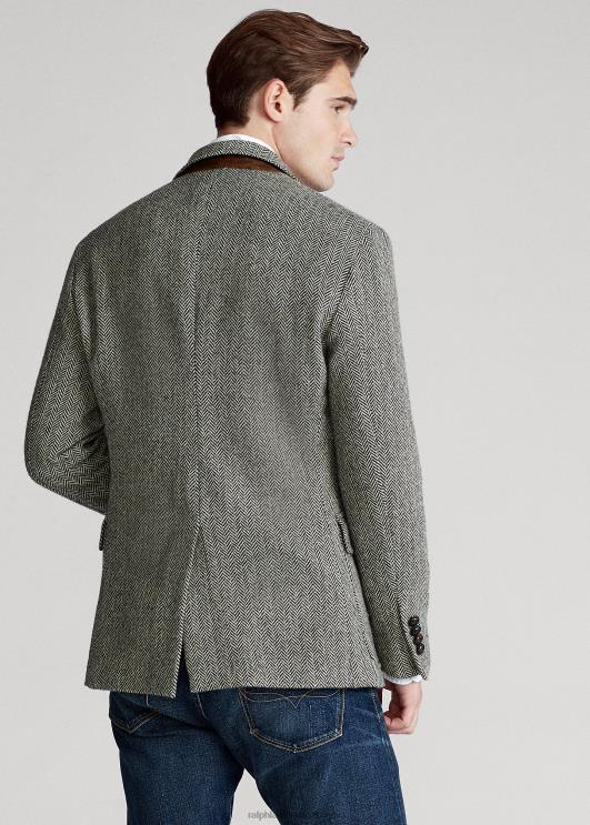 Ralph Lauren mehed polo pehme kalasabaga spordimantel PR0V1295 must/kreem