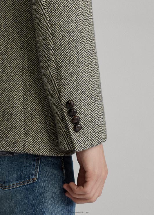 Ralph Lauren mehed polo pehme kalasabaga spordimantel PR0V1295 must/kreem