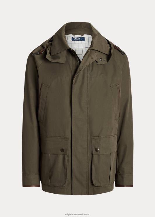 Ralph Lauren mehed toimse kapuutsiga automantel PR0V8667 varikatuse oliiv