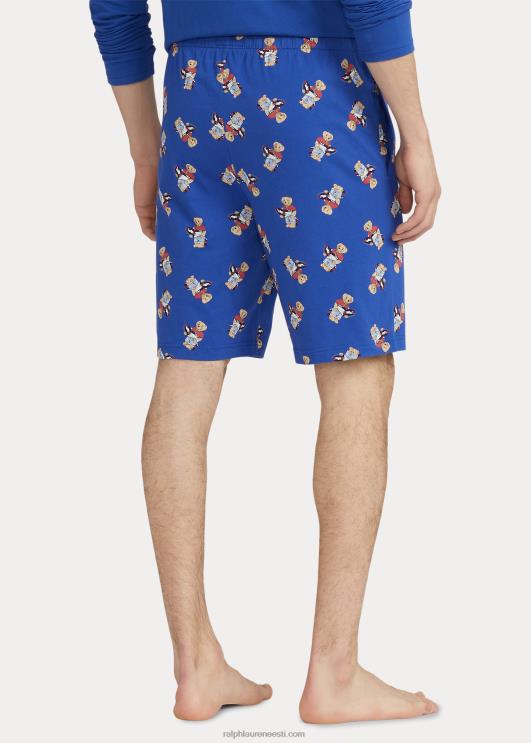 Ralph Lauren mehed polo bear jersey magada lühike PR0V336 kuninglik pärand