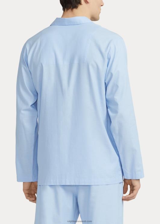 Ralph Lauren mehed polo karu puuvillane oxfordi pidžaamasärk PR0V915 sinine oxford