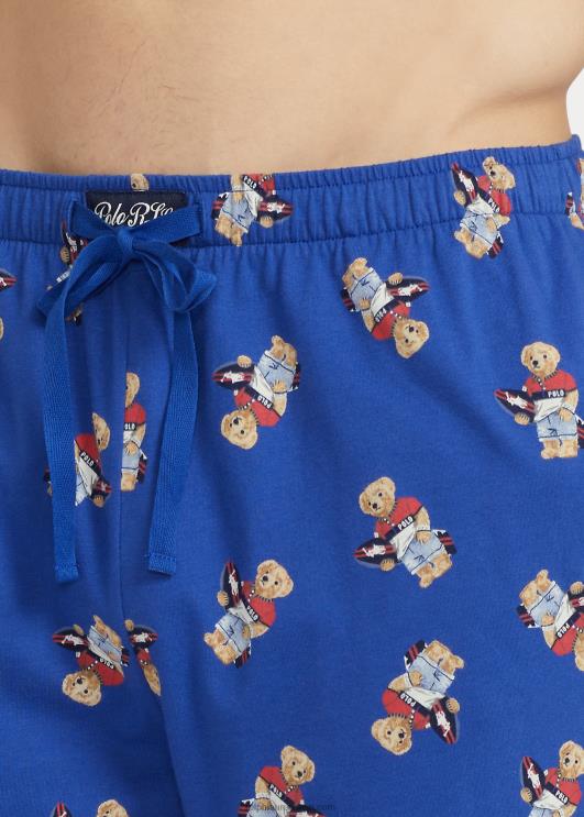 Ralph Lauren mehed polo karu puuvillast trikoo magamiskomplekt PR0V653 kuninglik pärand