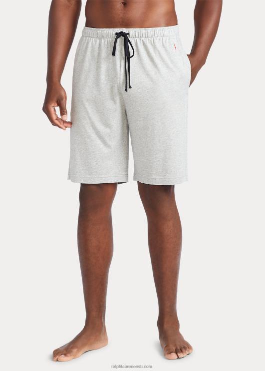 Ralph Lauren mehed puuvillasegu-jersey pidžaama lühike PR0V218 ja üle kanarbiku/must/punane