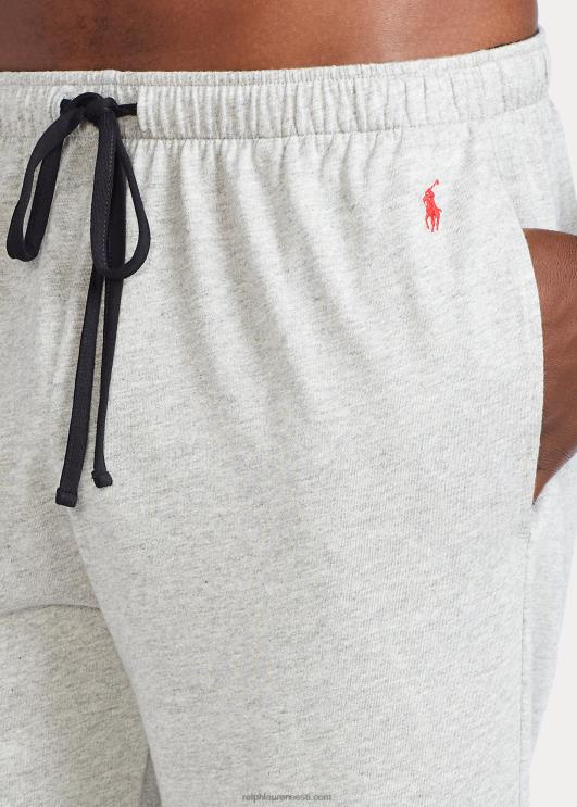 Ralph Lauren mehed puuvillasegu-jersey pidžaama lühike PR0V218 ja üle kanarbiku/must/punane