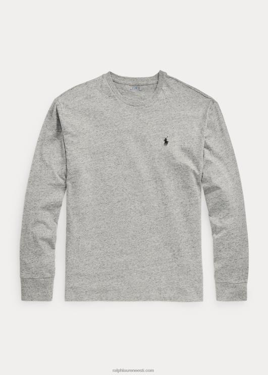 Ralph Lauren mehed jersey pikkade varrukatega t-särk-kõik sobib PR0V182 tume vintage kanarbik