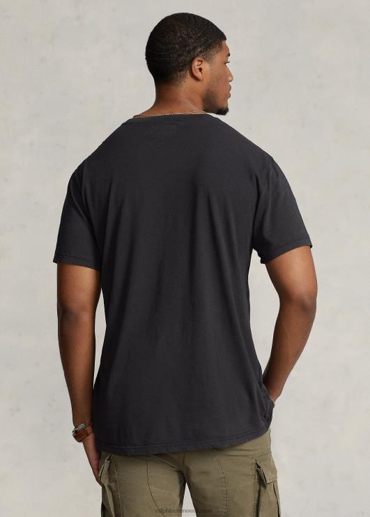 Ralph Lauren mehed slub jersey henley särk PR0V1352 must