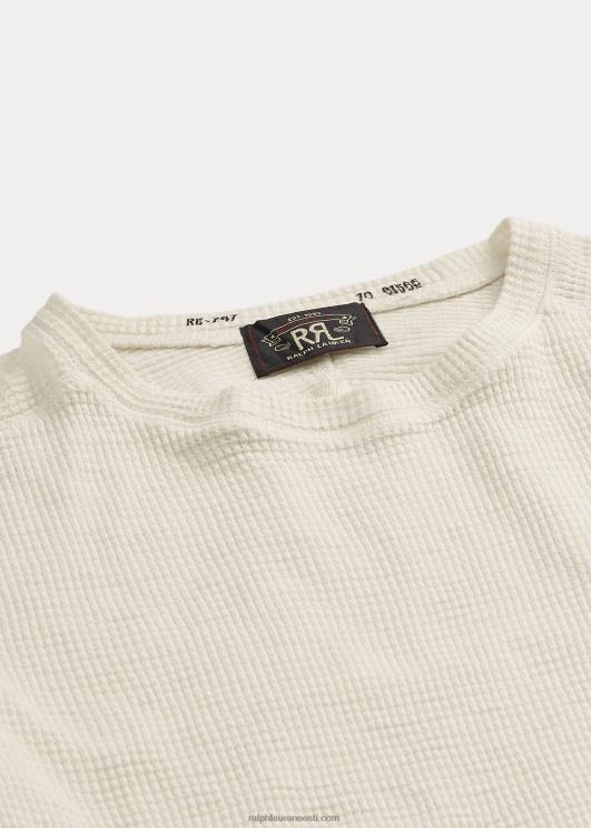 Ralph Lauren mehed tekstuurne kaelus PR0V1692 paber valge