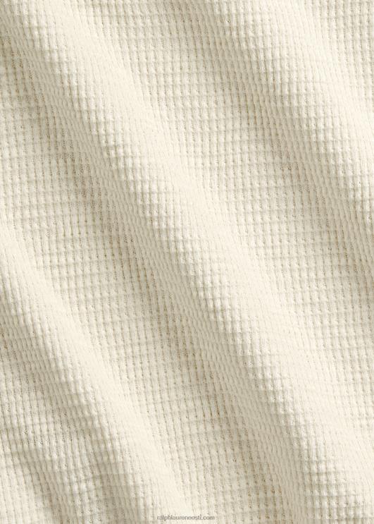 Ralph Lauren mehed tekstuurne kaelus PR0V1692 paber valge