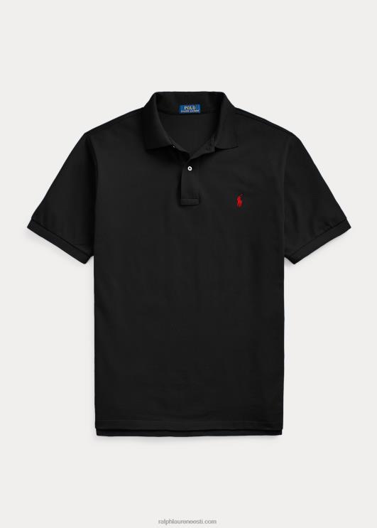 Ralph Lauren mehed ikooniline võrgust polosärk PR0V1816 must/punane