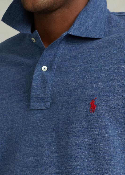 Ralph Lauren mehed ikooniline võrgust polosärk PR0V1818 klassikaline kuninglik kanarbik