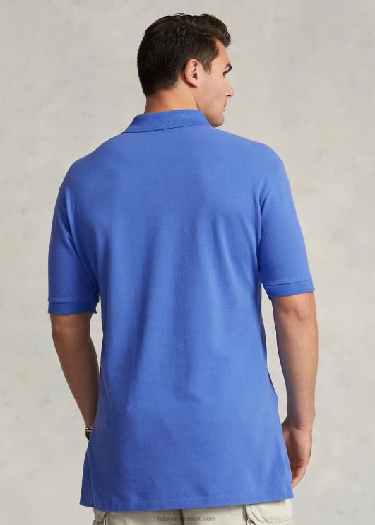 Ralph Lauren mehed ikooniline võrgust polosärk PR0V1819 neiukivi sinine