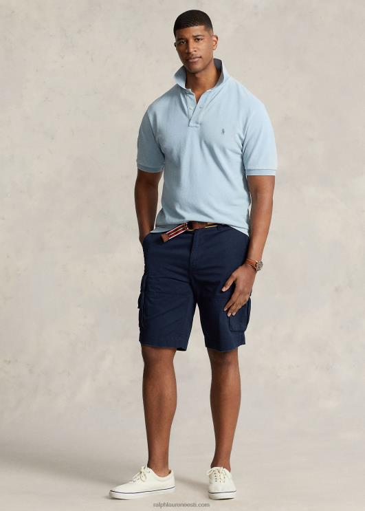 Ralph Lauren mehed ikooniline võrgust polosärk PR0V1826 kerge indigo