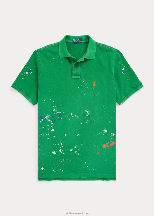 Ralph Lauren mehed klassikaline istuv võrkkangast polosärk PR0V1181 tüvi