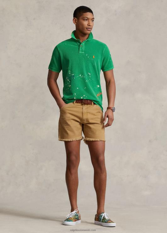 Ralph Lauren mehed klassikaline istuv võrkkangast polosärk PR0V1181 tüvi