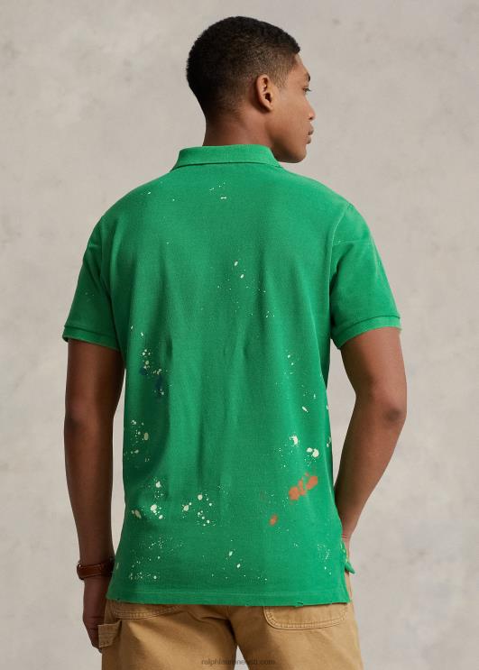 Ralph Lauren mehed klassikaline istuv võrkkangast polosärk PR0V1181 tüvi