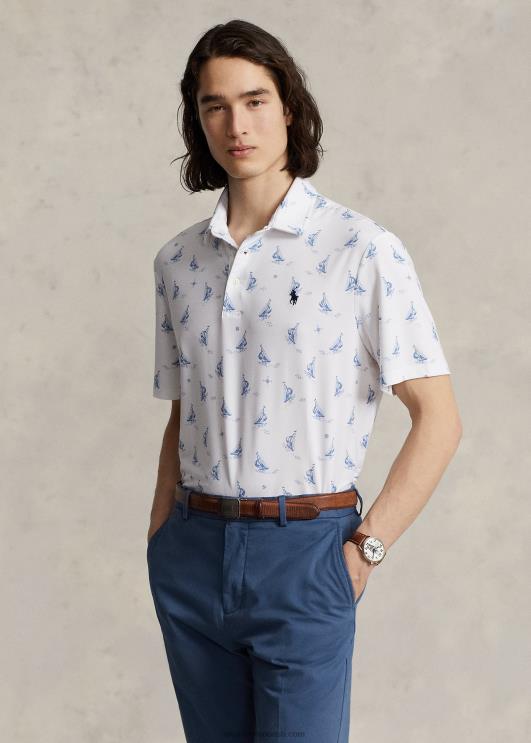 Ralph Lauren mehed klassikaline sobiv polosärk PR0V1153 prepster-purjekad