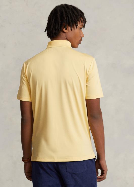 Ralph Lauren mehed klassikaline sobiv polosärk PR0V357 maisi kollane