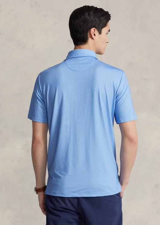 Ralph Lauren mehed klassikaline sobiv polosärk PR0V805 sadamasaar sinine