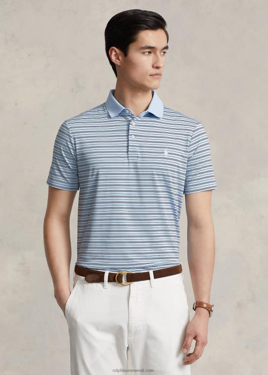 Ralph Lauren mehed klassikaline sobiv polosärk PR0V932 kontorisinine multi