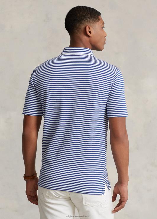 Ralph Lauren mehed klassikaline sulekaaluline võrkpolo PR0V700 kuninglik merevägi/valge