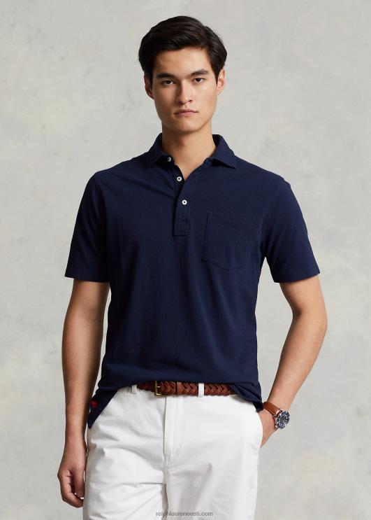 Ralph Lauren mehed klassikaline sulekaaluline võrkpolo PR0V810 kruiisilaevastik