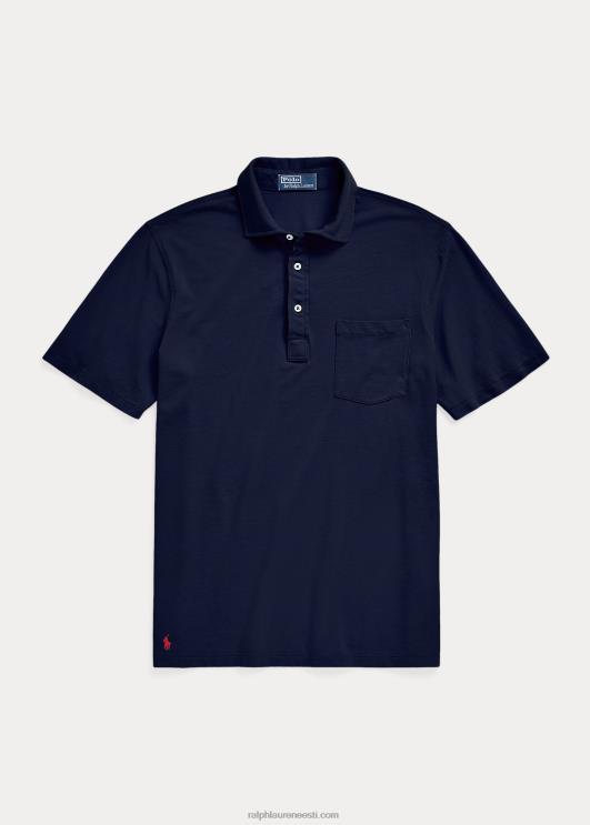 Ralph Lauren mehed klassikaline sulekaaluline võrkpolo PR0V810 kruiisilaevastik
