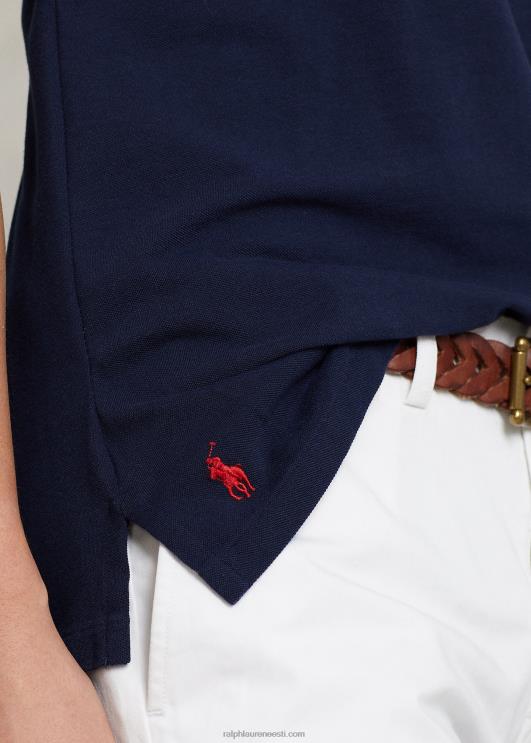 Ralph Lauren mehed klassikaline sulekaaluline võrkpolo PR0V810 kruiisilaevastik